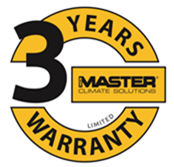 Master - logo z trzy letnią gwarancją